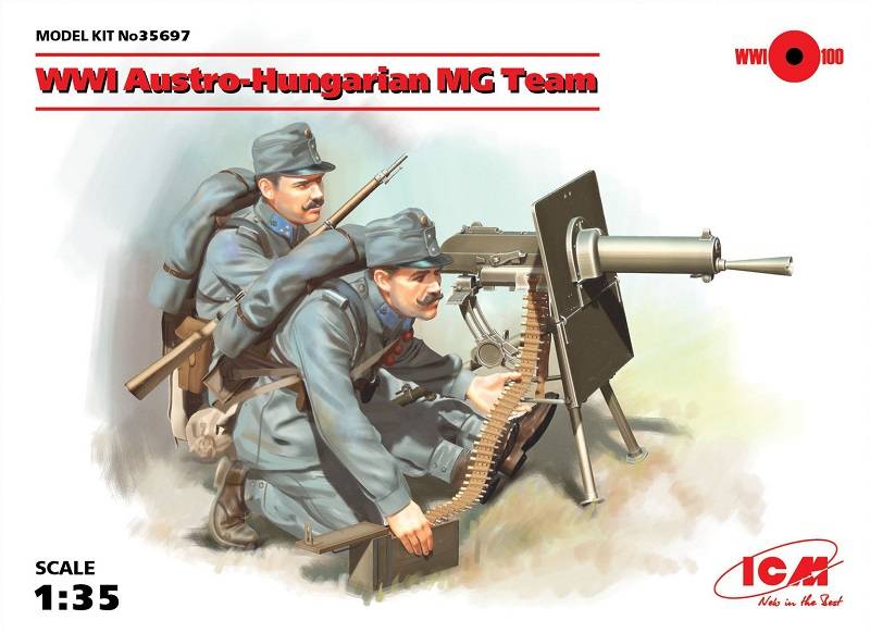 WWI Austro-Hungarian MG Team