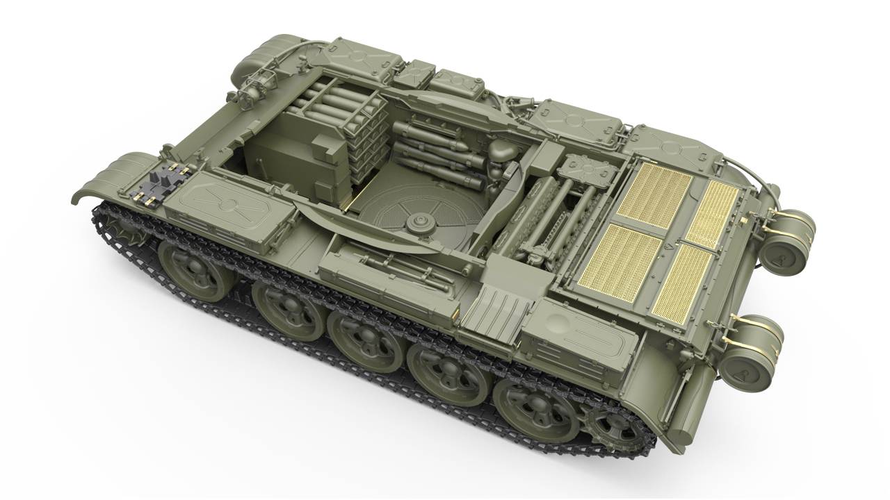 T-54B SOVIET MEDIUM TANK. EARLY PRODUCTION – Image 8