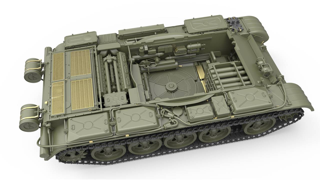 T-54B SOVIET MEDIUM TANK. EARLY PRODUCTION – Image 9