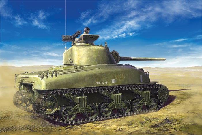 U.S. Medium Tank M4A1 Sherman (Mid Production)