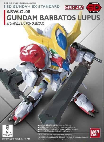 GUNDAM EX-STANDARD 014 GUNDAM BARBATOS LUPUS