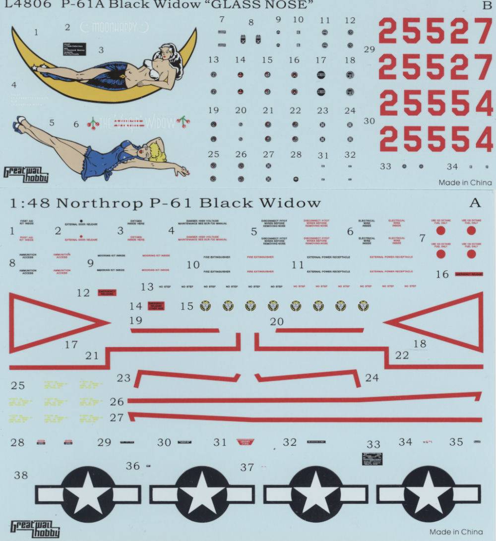 WWII USAAF Northrop P-61A 'Black Widow' Glass Nose – Image 2