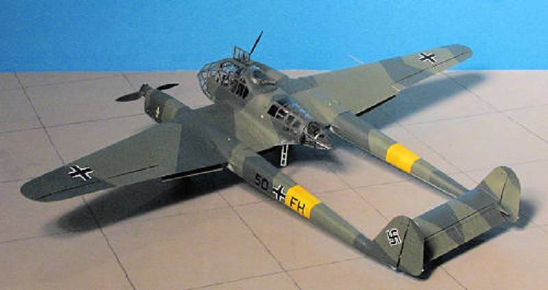 WWII German Focke Wulf Fw189 A2 – Image 3