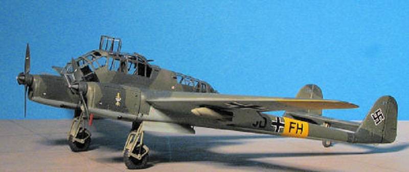 WWII German Focke Wulf Fw189 A2 – Image 4