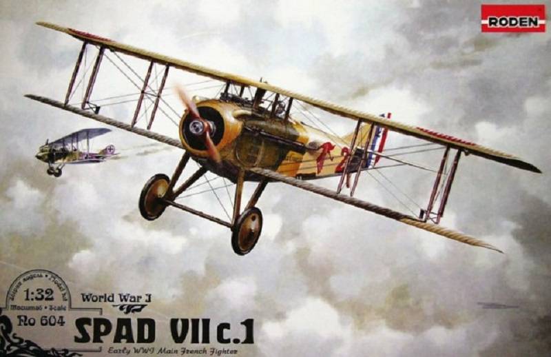 WW I SPAD VII c.1