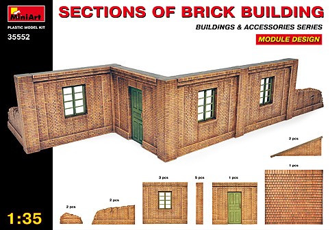 SECTIONS OF BRICK BUILDINGS