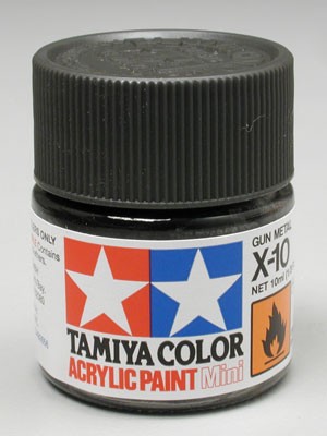 X-10 Gris acier brillant