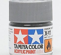 X-11 Chrome argent