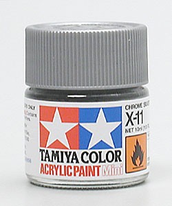X-11 Chrome argent