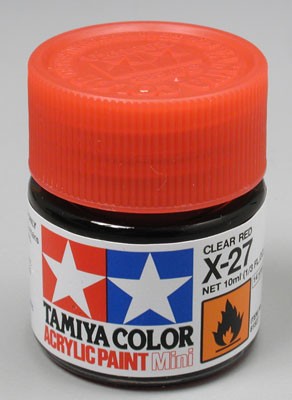 X-27 Rouge Translucide Brillant