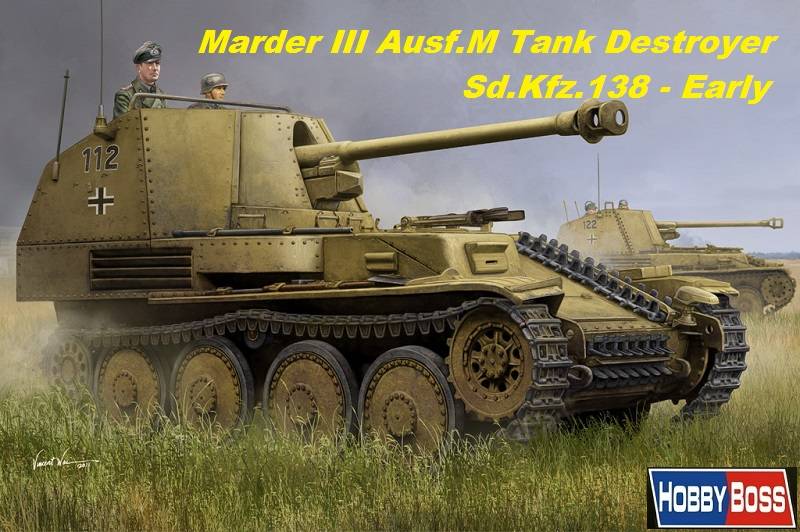 Marder III Ausf.M Tank Destroyer Sd.Kfz.138 - Early