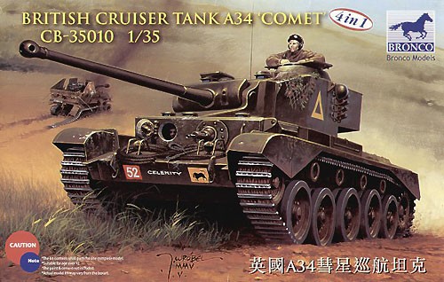 British Cruiser Tank A34 COMET