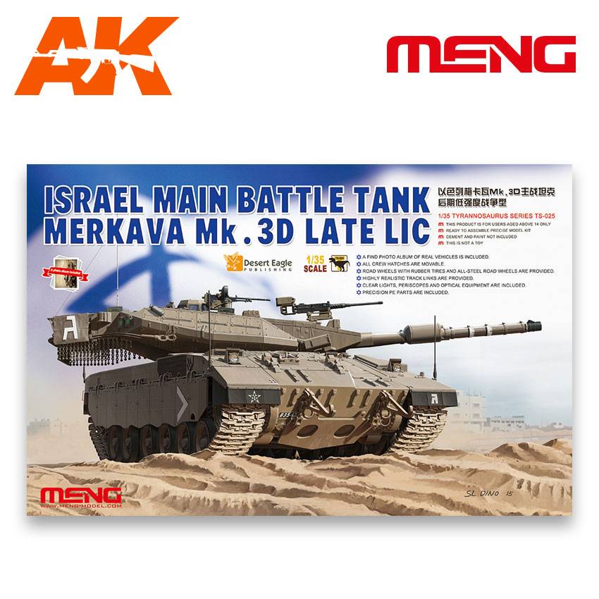 Israel Main Battle Tank Merkava Mk.3D Late LIC – Image 20