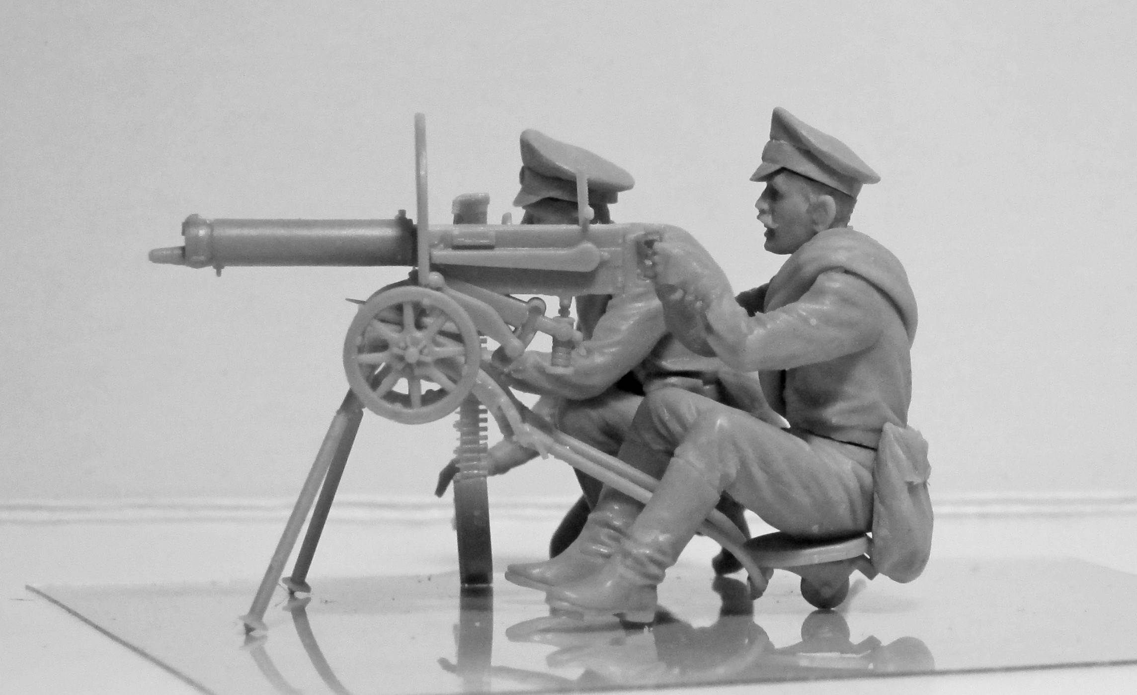 WWI Russian Maxim MG Team – Image 2