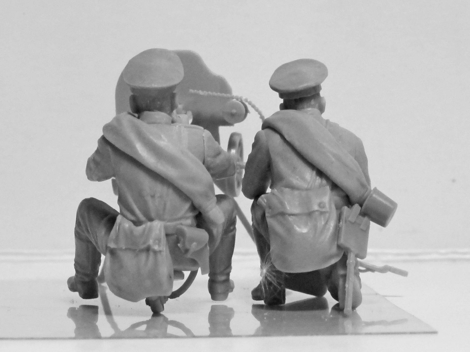 WWI Russian Maxim MG Team – Image 4