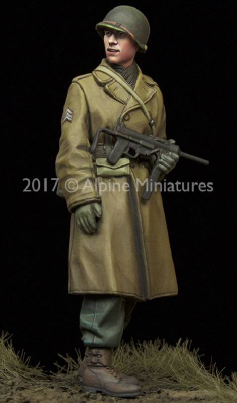 WW2 US Infantry NCO Winter
