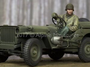 WW2 US Jeep Driver