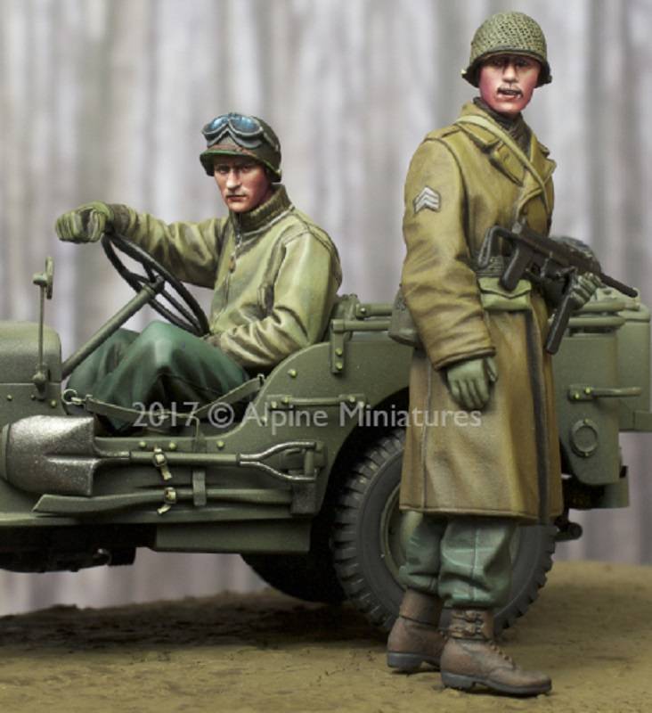 WW2 US NCO & Driver Set – Image 2