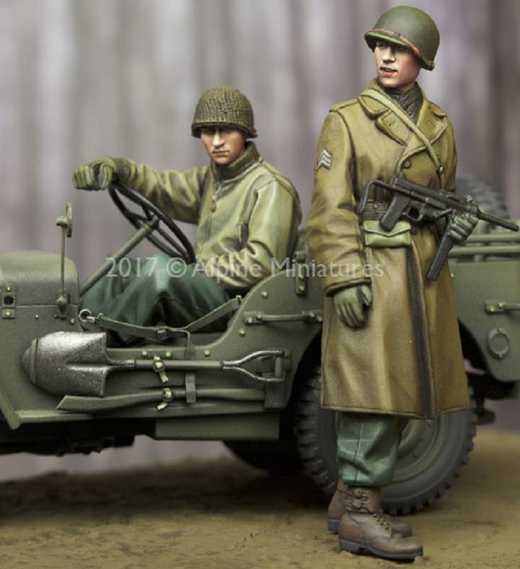 WW2 US NCO & Driver Set – Image 3