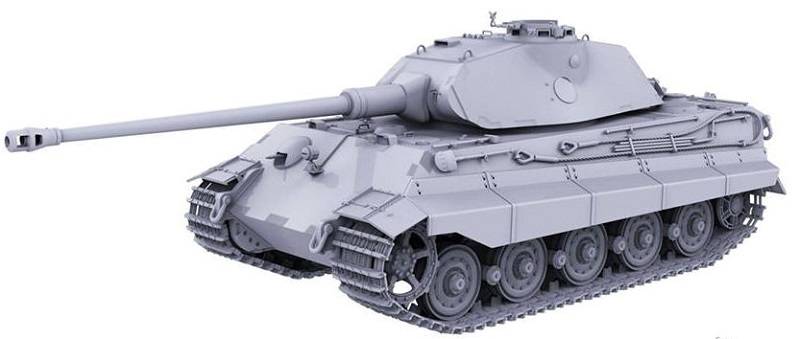 WWII German Heavy Tank King Tiger Inital production – Image 2