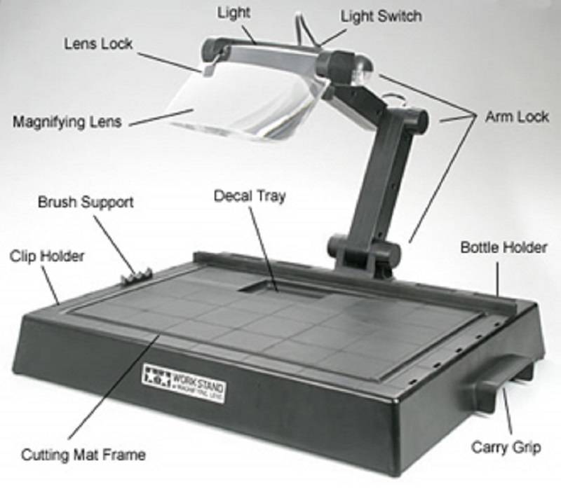 Work Stand w/Magnifying Lens – Image 4