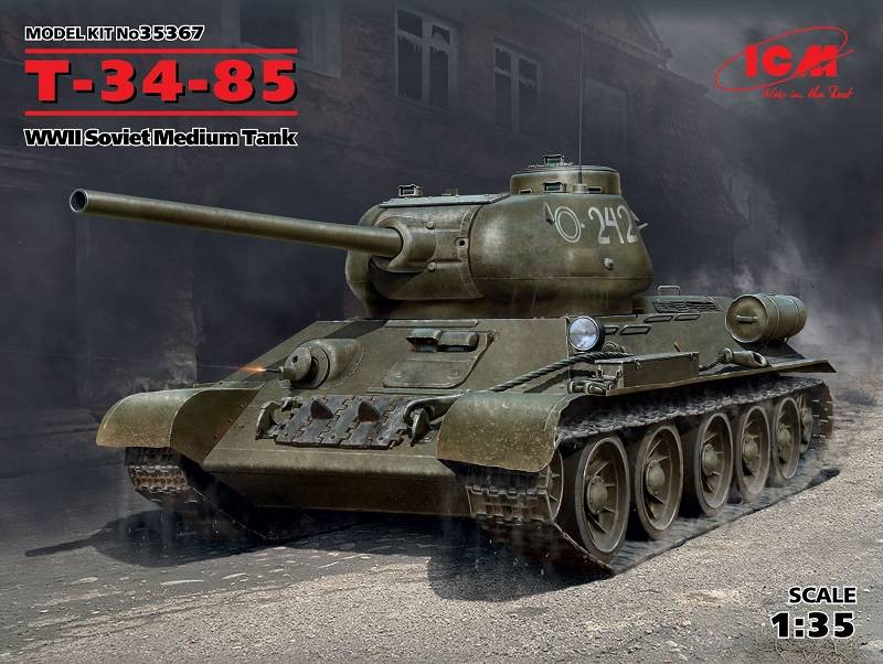 Т-34-85 WWII Soviet Medium Tank