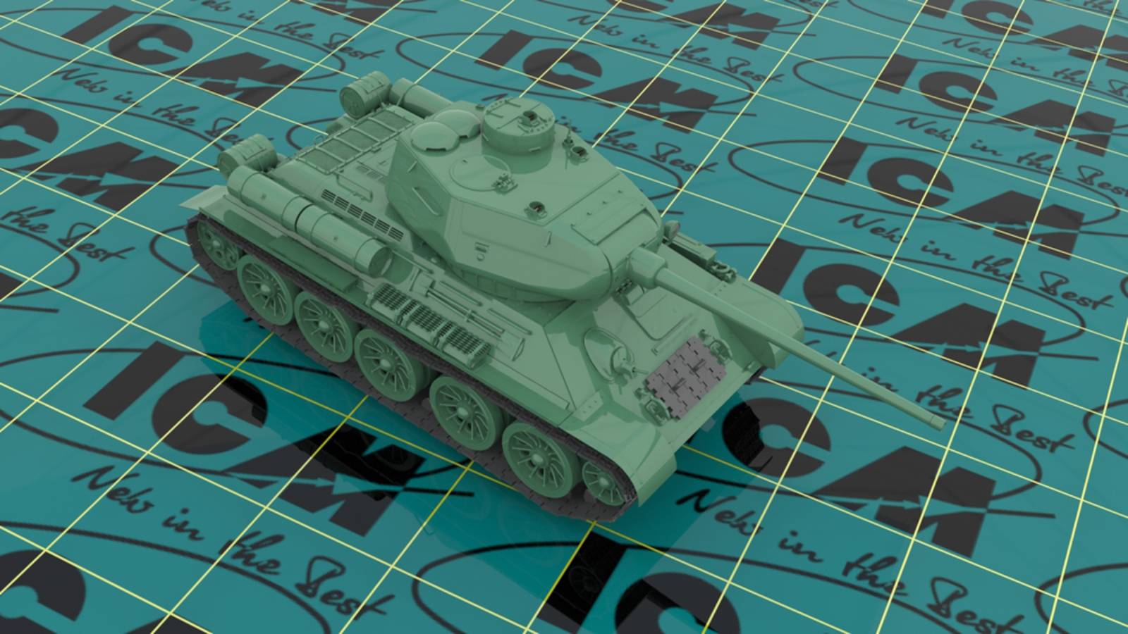 Т-34-85 WWII Soviet Medium Tank – Image 2