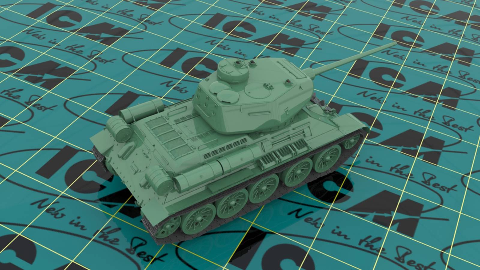 Т-34-85 WWII Soviet Medium Tank – Image 3