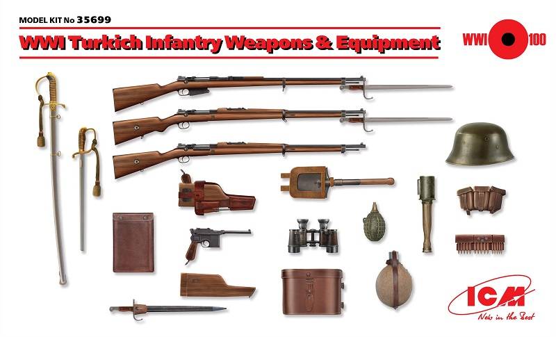 WWI Turkich Infantry Weapons & Equipment