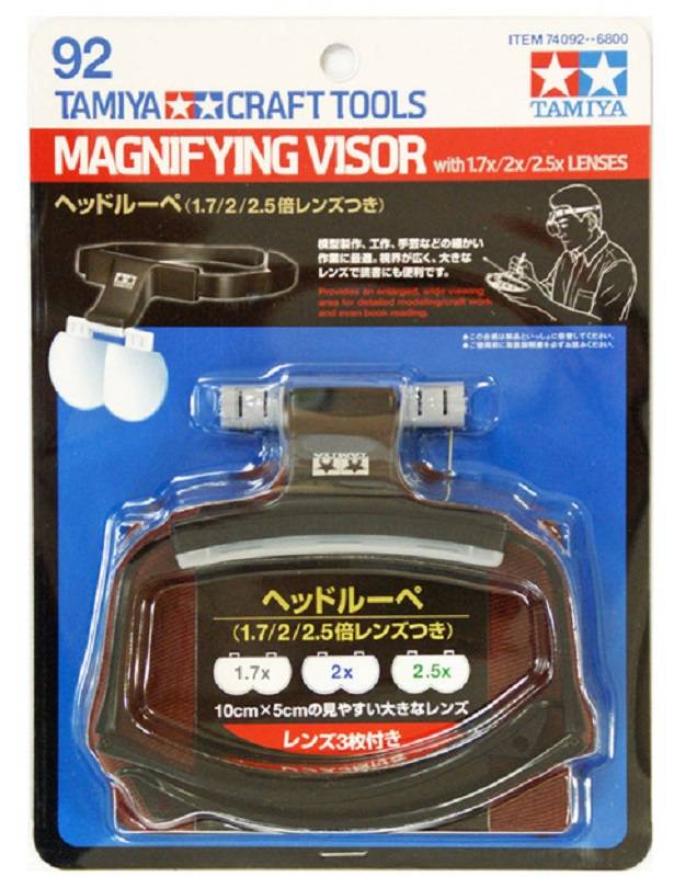 Magnifying Visor - With 1.7x/2x/2.5x Lenses