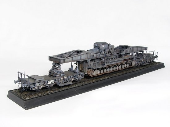 Mörser Karl-Gerät 040/041 with Railway Transport Carrier – Image 3