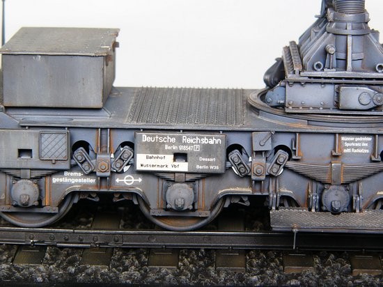 Mörser Karl-Gerät 040/041 with Railway Transport Carrier – Image 10
