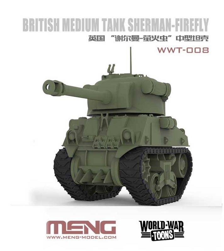 World War Toons British Medium Tank Sherman-Firefly – Image 2