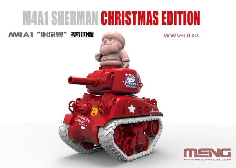 World War Toons M4A1 Sherman Christmas Edition – Image 2