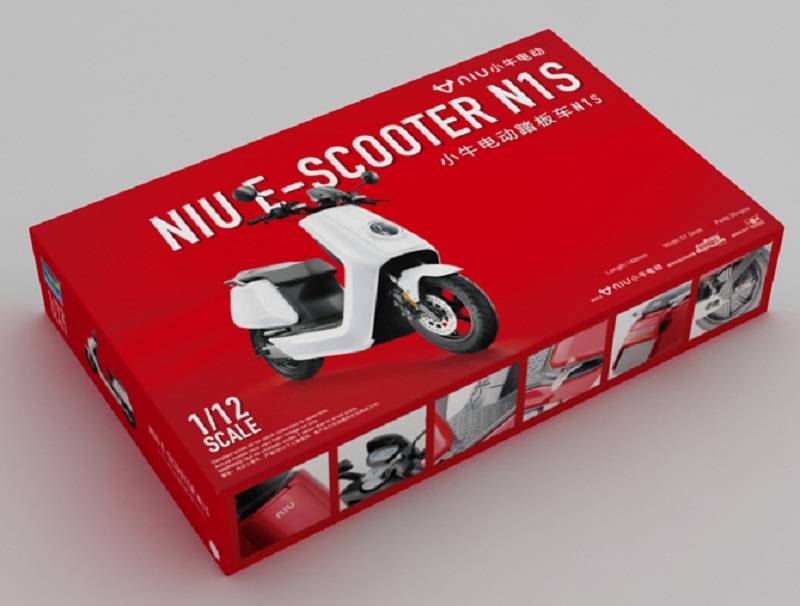 NIU E-SCOOTER N1S - Pre-Painted white version – Image 3