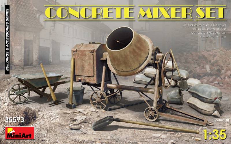 CONCRETE MIXER SET