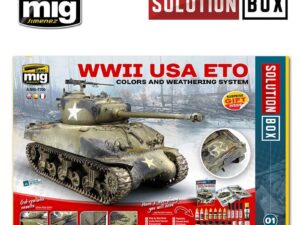 WW II USA ETO SOLUTION BOX