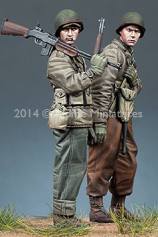 WW2 US Infantry Set (2 Figures) – Image 2