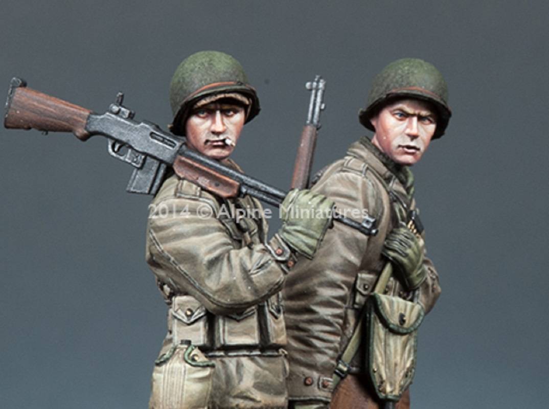 WW2 US Infantry Set (2 Figures)