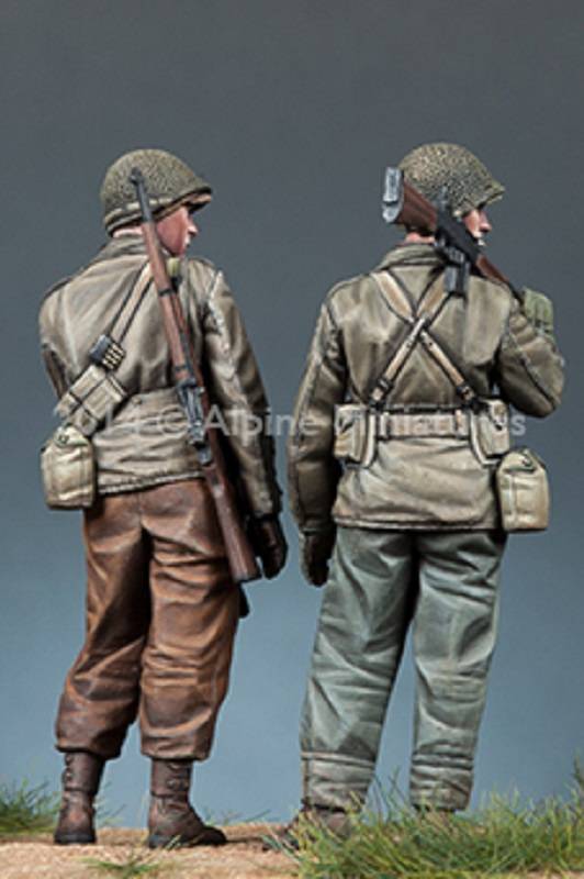WW2 US Infantry Set (2 Figures) – Image 7