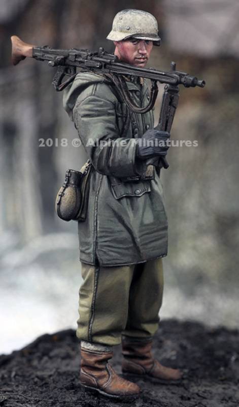 WSS MG Gunner at Kharkov