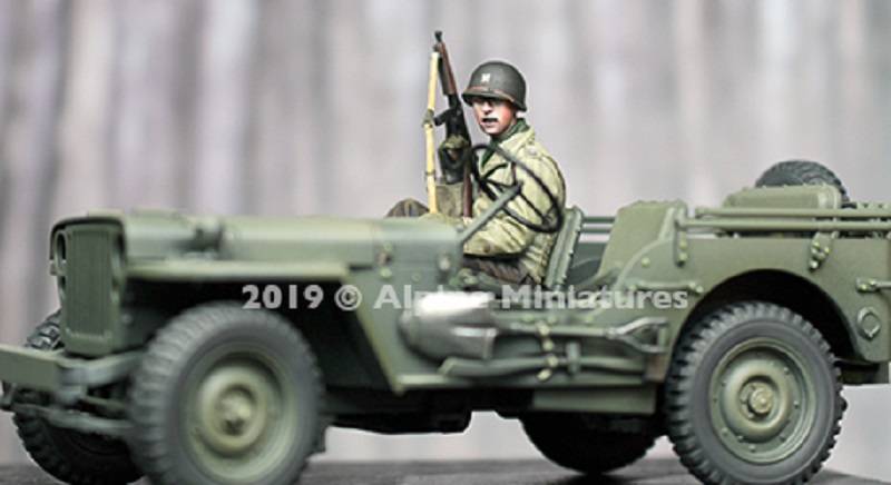 WW2 US Jeep Passenger