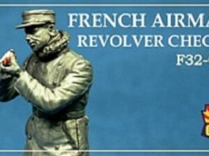 French airman checking revolver