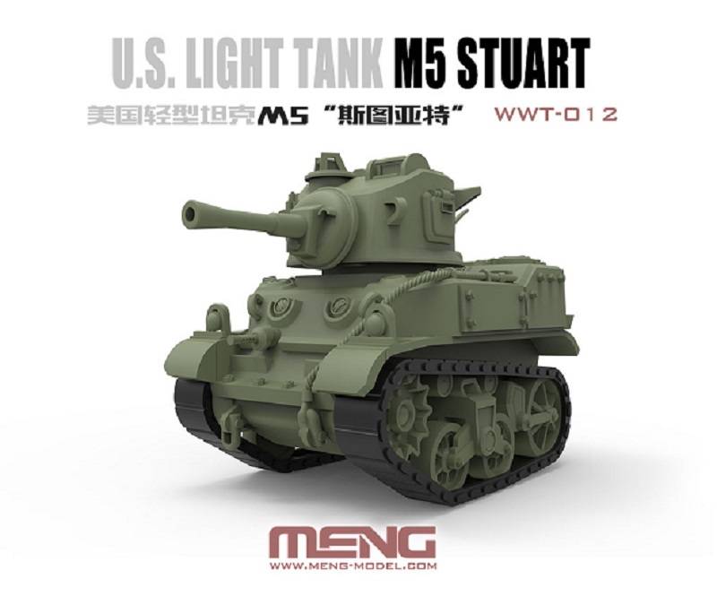 World War Toons U.S. Light Tank M5 Stuart – Image 2