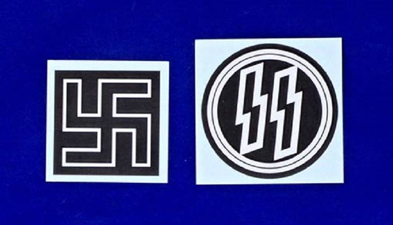 Helmet decal Waffen SS early Insignia (1917 1935) – Image 2