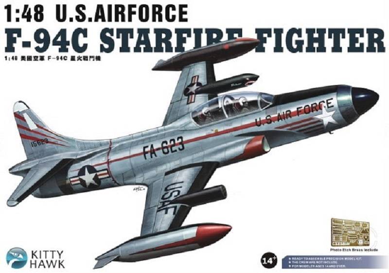 F-94C Starfire Fighter US Air Force