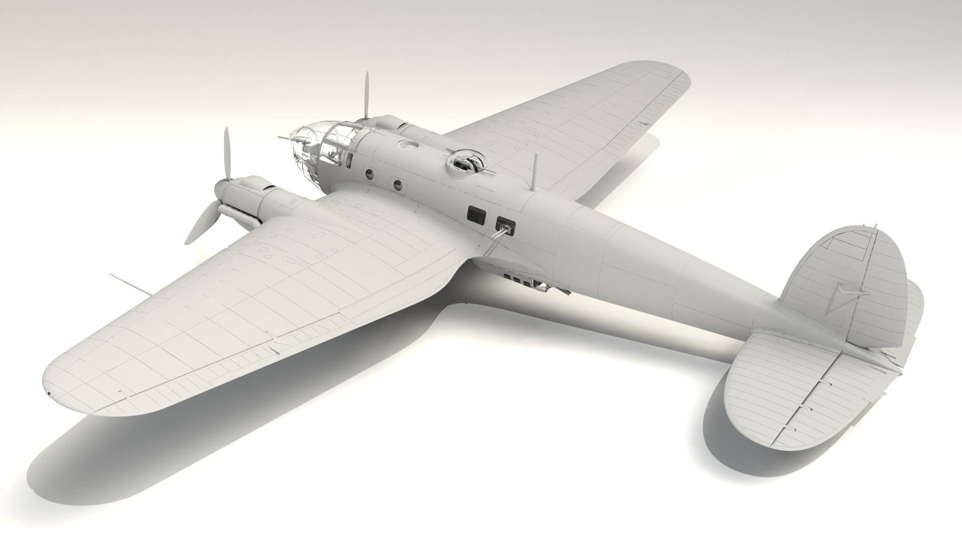 He 111H-20 WWII German Bomber – Image 3