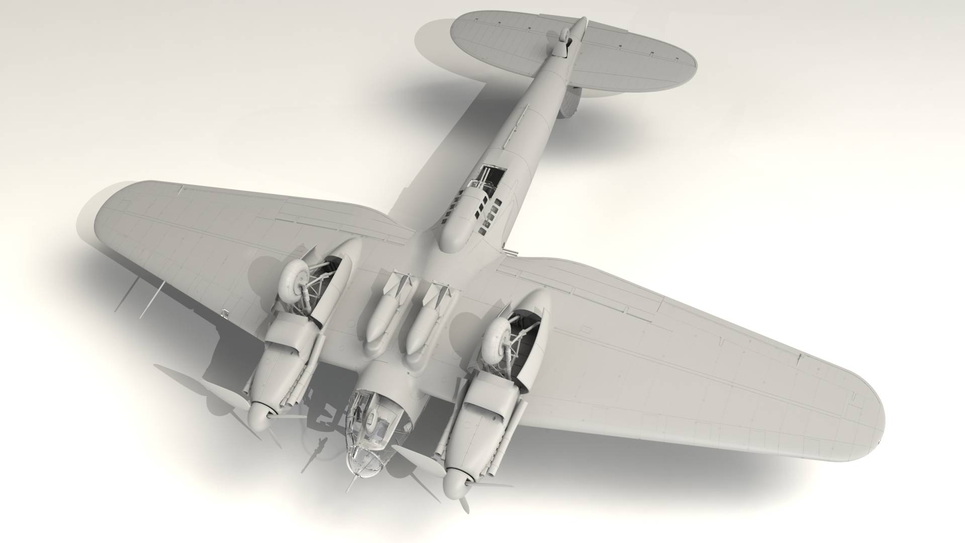 He 111H-20 WWII German Bomber – Image 6
