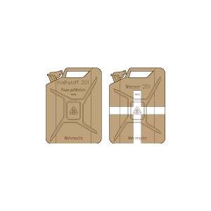 WWⅡ GERMAN JERRYCAN SET B – Image 2