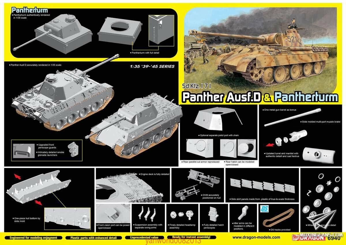 Sd.Kfz.171 Panther Ausf.D & Pantherturm – Image 2